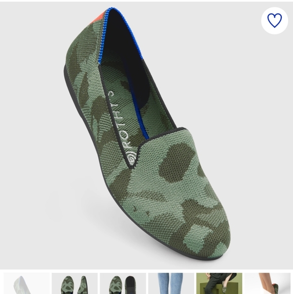 Rothy's Shoes - EUC camo Rothy loafers 8.5